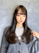 ユアーズ ヘアー 新宿EAST(youres hair) 髪質改善トリートメントで叶う美髪ストレート レイヤーカット