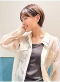 ナチュラルショート/ショートボブ/韓国/顔周り/20代30代40代50代