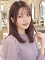 ウト(Uto)&nbsp;レイヤーカット/ピンクブラウン/メテオカラー/髪質改善/四条烏丸