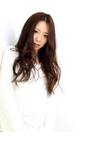 ヘアー カフェ コトノハ(hair cafe kotonoha)&nbsp;【コトノハ】　大人かわいい　無造作ウェーブ 　ノームコア