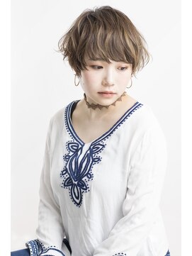 ハナブサ 藤江店(HANABUSA) 【なつコレ】きらめき艶カラー×ラフショート