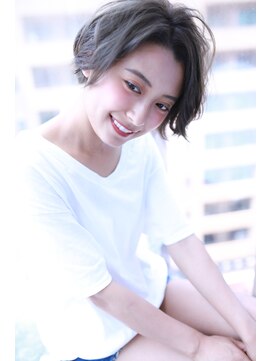 クラウドゼロ(Cloud zero) ノーバング小顔ショートアッシュ【Cloud zero】