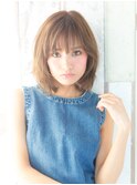 ≪旭市美容室パザパ≫大人かわいいナチュラルレイヤーボブ