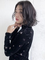 ルティア 池袋(Lutia)&nbsp;ふわミディ　ダークグレージュ