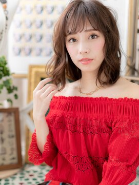 カバーヘア ブリス 戸田公園西口店(COVER HAIR bliss) 大人かわいい♪外国人風フェミニンボブa戸田公園20代30代40代