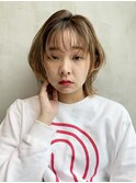 ナチュラルくびれロブ_外ハネボブアッシュブラウン_6996