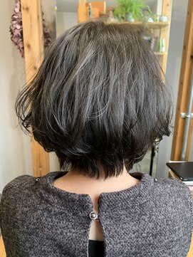 ウル ヘア アンド ライフ(ulu HAIR&LIFE) 【ulu】毛先のみパーマボブ
