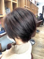 クネア(kunea)&nbsp;グレージュカラー/大人ショートボブ/透明感