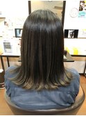スタイリング簡単◎外ハネ/大人ハイライト/透明感/30代女性