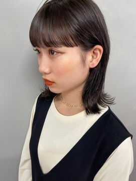 マッシュ アドベ 八戸ノ里(MASHU ADOBE) 暗めグレージュカラー