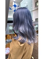 ラフ 難波店(LAFF)&nbsp;#黒髪#ボブルフ#ネビージュ#小顔#ワンレン