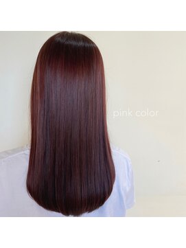 ヘアメイク バレッタ(HAIRMAKE VALETTA) ブリーチなしピンクカラー