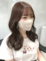 韓国風くびれヘア☆メルティカラー