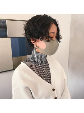 アンフェインド02(UNFEIGNED 02) クラゲヘアー/小顔に見せるヘア/ココアベージュ/伏見/栄