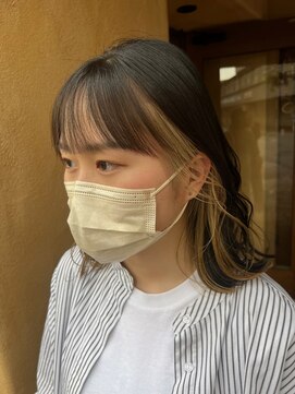 オール 西大寺店(oar) inner color / インナーカラー【ベージュ】