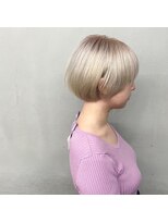 タグ(#tag)&nbsp;#シルバーホワイト×ショートボブ