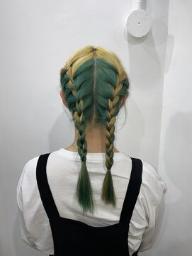 ミライフ(mlife) ・イエロー×グリーン