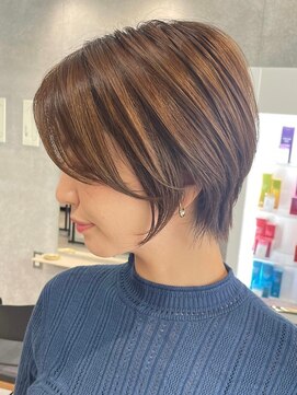 プルーヴ 秋葉原(prove) 30代40代大人女性/前髪ありショートボブ/ショートヘア/髪質改善