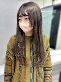 ((ミディアムウルフ→レイヤーロング))  // シールエクステ80枚