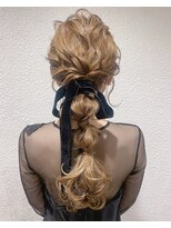 アトリエココ(Atelier coco.) 編みおろしヘアアレンジ　札幌美容室Atelier coco.