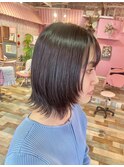髪質改善＊外ハネ＊切りっぱなしボブ＊美髪☆_Pink行徳駅 妙典駅