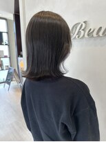 リボーンアルファ 船橋店(reborn α)&nbsp;暗髪透明感カラー×切りっぱなしボブ