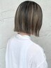 【内之倉担当】脱白髪染め白髪ぼかしカラー＋カット ￥16500