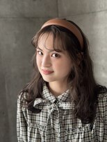 デュッカ(ducca)&nbsp;ブラウンベージュ×ロングスタイル