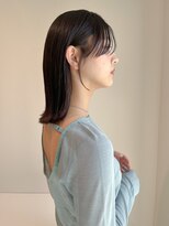 外ハネグレージュ