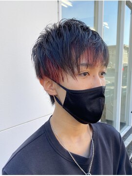メンズヘアサロン トーキョー(Men's hair salon TOKYO.) ワンポイントカラー(フロント)