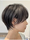 10代20代30代小顔顔まわり似合わせ耳かけショート