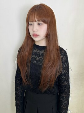 アクシス 栄店(`AXIS) orange brown