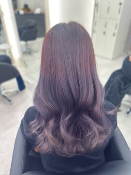 アルドーレ(Ardore) ☆ブリーチ1回からできる暗めラベンダーカラー/20代/30代/40代