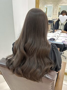 アマトウキョウ アユンチェ(AMA TOKYO×AYUNCHE) チョコブラウン  アッシュブラウン  透明感カラー