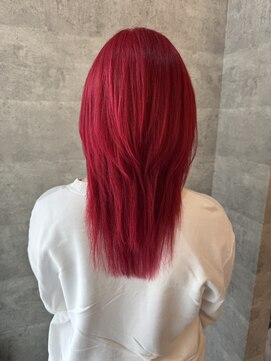 ブレイブ ヘアデザイン(BRaeVE hair design) チェリーレッド