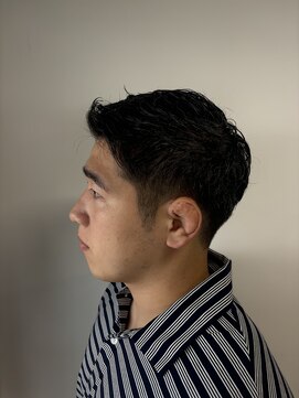 イッヒ 茅ヶ崎(IHHI) メンズショート/刈り上げ/ブルーブラック（茅ヶ崎/茅ヶ崎南口)