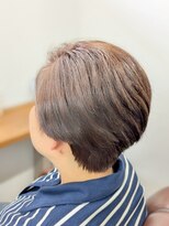 ナンバーエイト(number eight)&nbsp;40代50代60代ミセスヘア＊白髪染め白髪ぼかしベージュ＊マッシュ