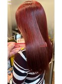 【艶々レッドカラー♪】　山下　泰世