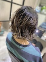 あお へあさろん 白髪ぼかしアレンジ