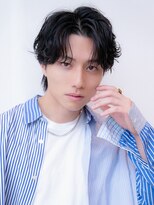 イルハバナ 渋谷(ill HAVANA) 束間/短髪/黒髪/ツーブロック/刈り上げ/モテ/センターパート