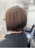 大人上品ショートボブ