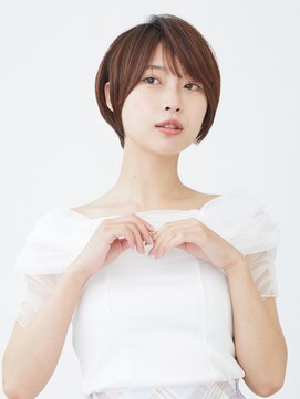 ヘアーカッティングガーデン ジャック モアザン 松山店 愛され王道ショート［松山市駅/白髪ぼかし］