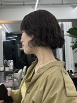 tohka ボブパーマ/くせ毛風パーマ/切りっぱなしボブ