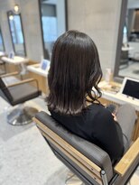 ロンドブルーム 天神大名店(Lond Bloom)&nbsp;暗めカラー/ブリーチなしカラー/オリーブカラー/福岡/天神/20代