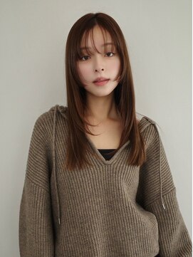 シエル バイ ケンジ 登戸 生田(CIEL by KENJE) 生田ナチュラルレイヤー/前髪ありロング