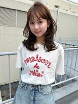 アクシス 栄店(`AXIS)&nbsp;イメチェン/ピンクベージュ/アンブレラカラー/前髪/栄矢場町