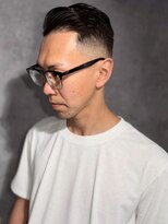 ホーミーズ 横須賀中央店(homies)&nbsp;フェードカット ビジネスヘア 黒髪 30代 バーバー 眉毛カット