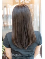 クレオメ 田町店(Cleome)&nbsp;デジタルパーマ前髪サイドバングロング薄めバングフェミニン美髪