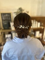 ムエール(mouair)&nbsp;お呼ばれヘア！定番シニヨンアレンジ
