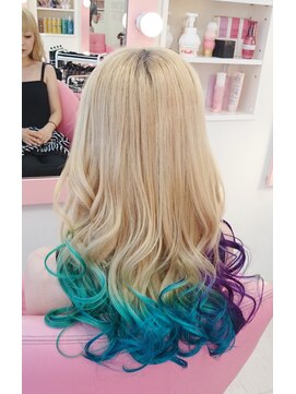 ラチャウ(La.Ciau) トリプルカラーグラデーション